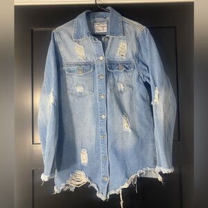 4/$16 American Bazi Jean Jacket